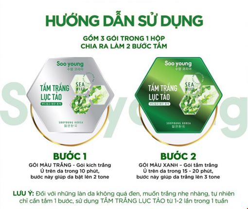 Tắm Trắng Lục Tảo Soo Young - Image 2