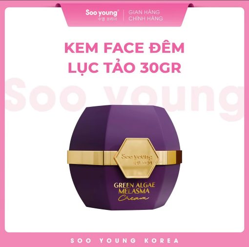 kem face đêm lục tảo sooyoung chính hãng