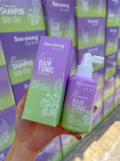 Xịt Kích Mọc Tóc SooYoung 150ML - Tặng sữa tắm nước hoa hồng - Image 7