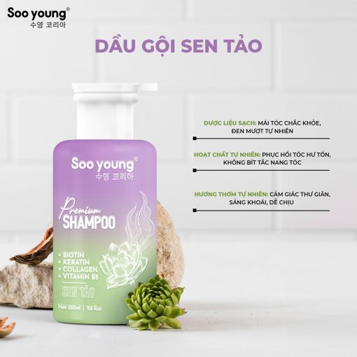 Xịt Kích Mọc Tóc SooYoung 150ML - Tặng sữa tắm nước hoa hồng - Image 5