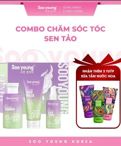 combo 3 dầu tắm gội sooyoung chính hãng