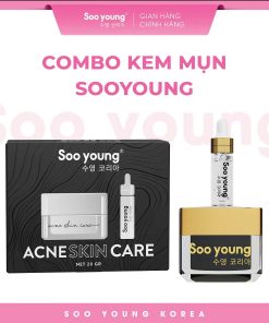 bộ kem và serum mụn sooyoung