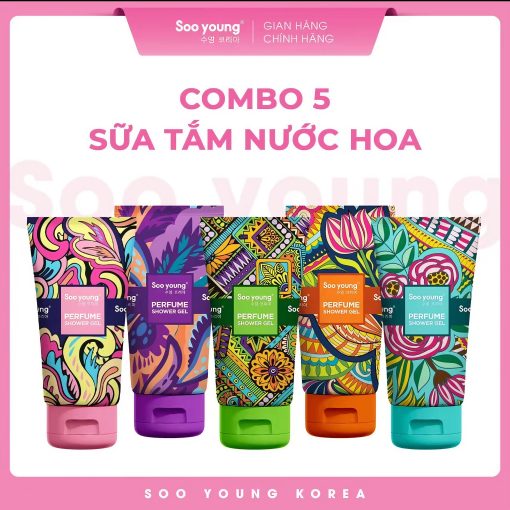 combo sữa tắm nước hoa sooyoung