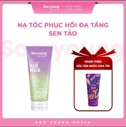 nạ tóc sen tảo