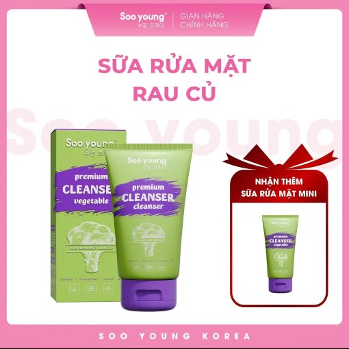 sữa rửa mặt rau củ