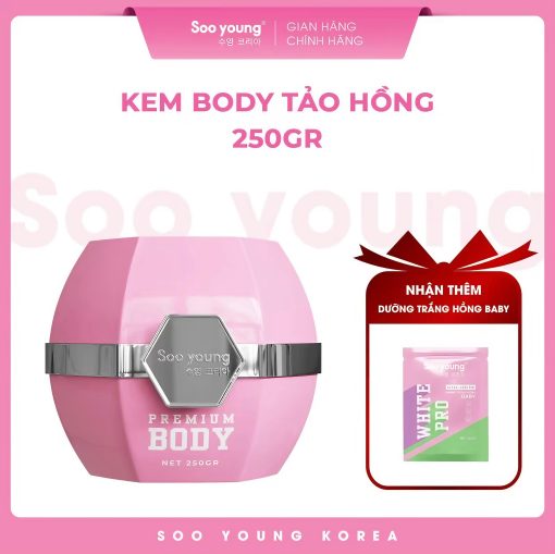 body tảo hồng sooyoung chính hãng