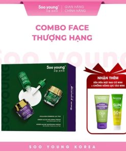 combo face thượng hạng lục tảo sooyoung