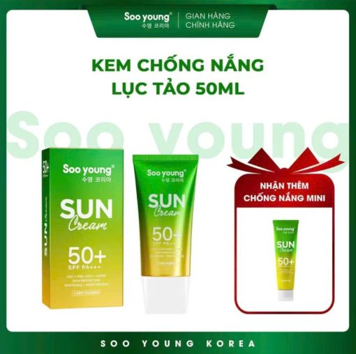 kem chống nắng sooyoung
