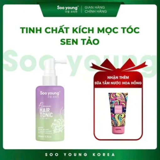 xịt kích mọc tóc sen tảo
