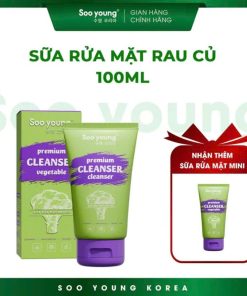 sữa rửa mặt rau củ sooyoung