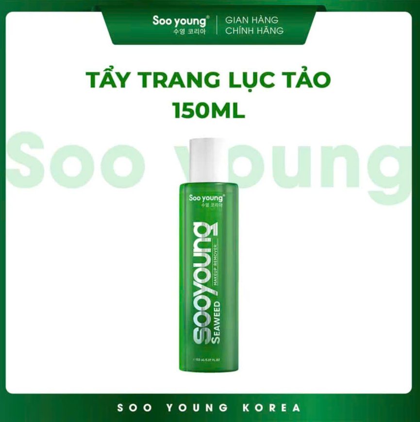nước tẩy trang lục tảo